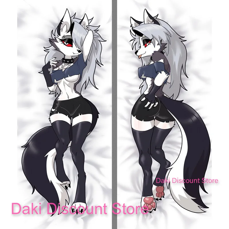 Dakimakura Loona Anime Double Sided Print Life Size Body Pillow Cover Pillowcase