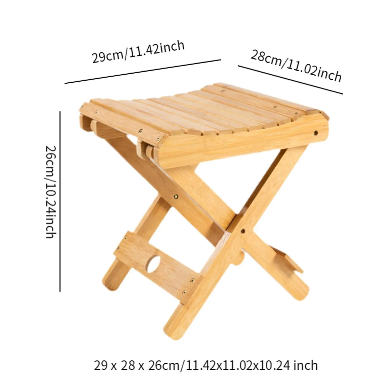Folding Stool Camp Stool Multifunctional Compact Fishing Chair Camping Chair Bench for Backpacking Fishing BBQ Garden Camping