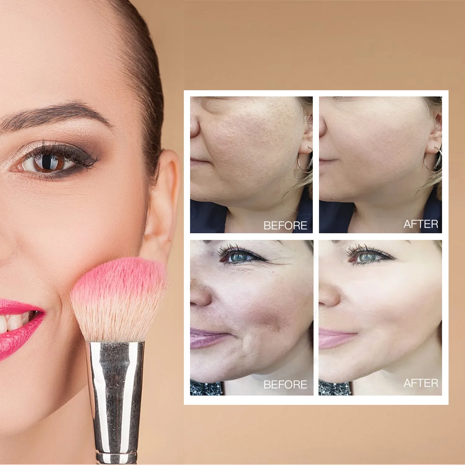 30ml Power Grip Primer Gel Gebaseerde Hydraterende Gezicht Primer Voor Smoothing Huid Aangrijpend Make-Up Onzichtbare Porie Kleurloze Primes