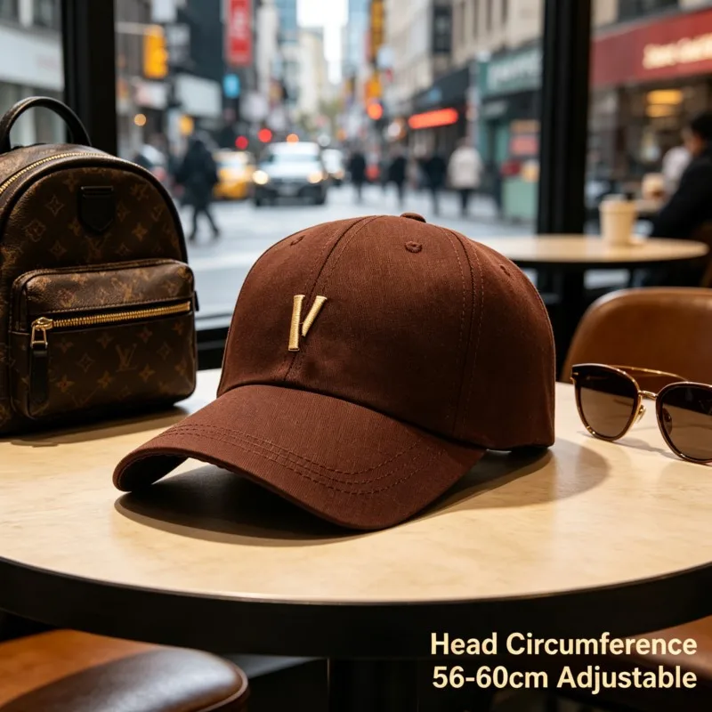 

INS Street Sun Baseball Hat 56-60cm Size Slimming Face Cut Anti UV Korean Style Men Women Spring Summer Daily Casual Wear
