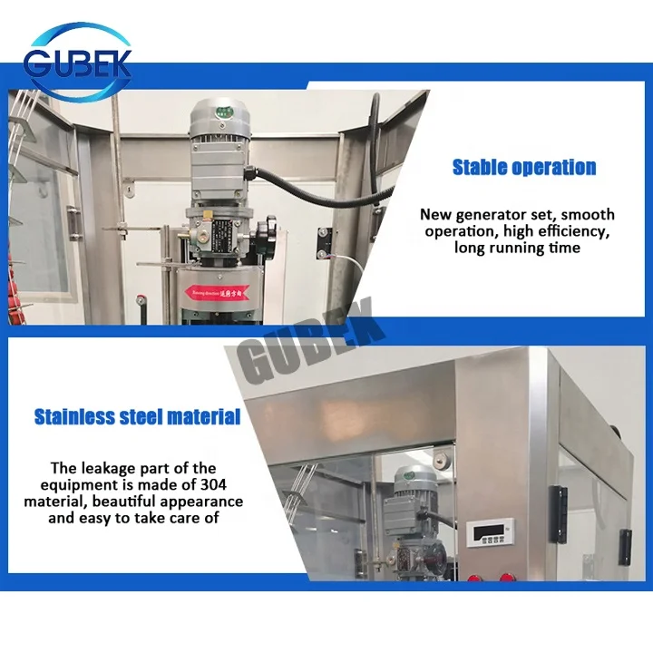 GUBEK Parfum Waterfles Vulmachine Automatische afdekmachine