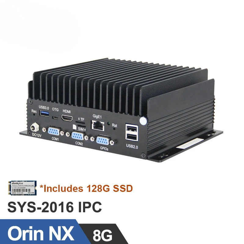 JETSON Orin NX8G (128G SSD) Embedded Computer single network port Industrial edge Computers ONX8G-SYS-2016-128G