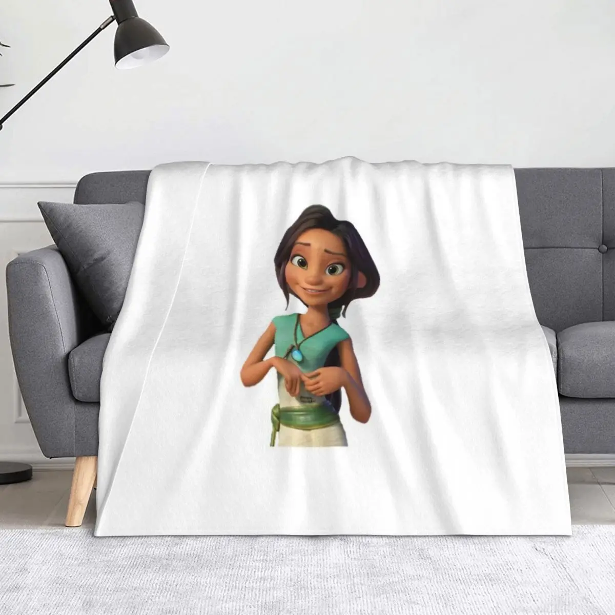 Dawn Betterman-The Croods A New Age, роскошное детское одеяло для декоративного дивана, меховые одеяла