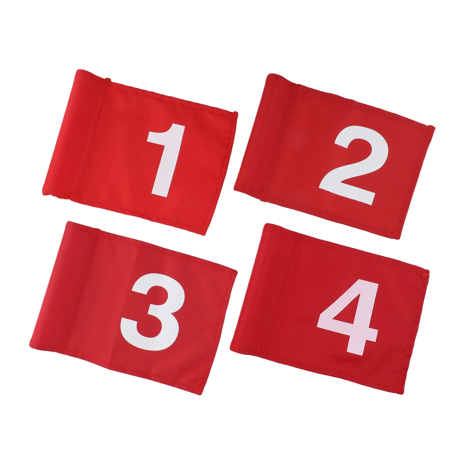 

23*15cm Golf Practice Flag Artificial Golf Flag Mini Pin Design Sensitive Wind Direction Tear-resistant Material