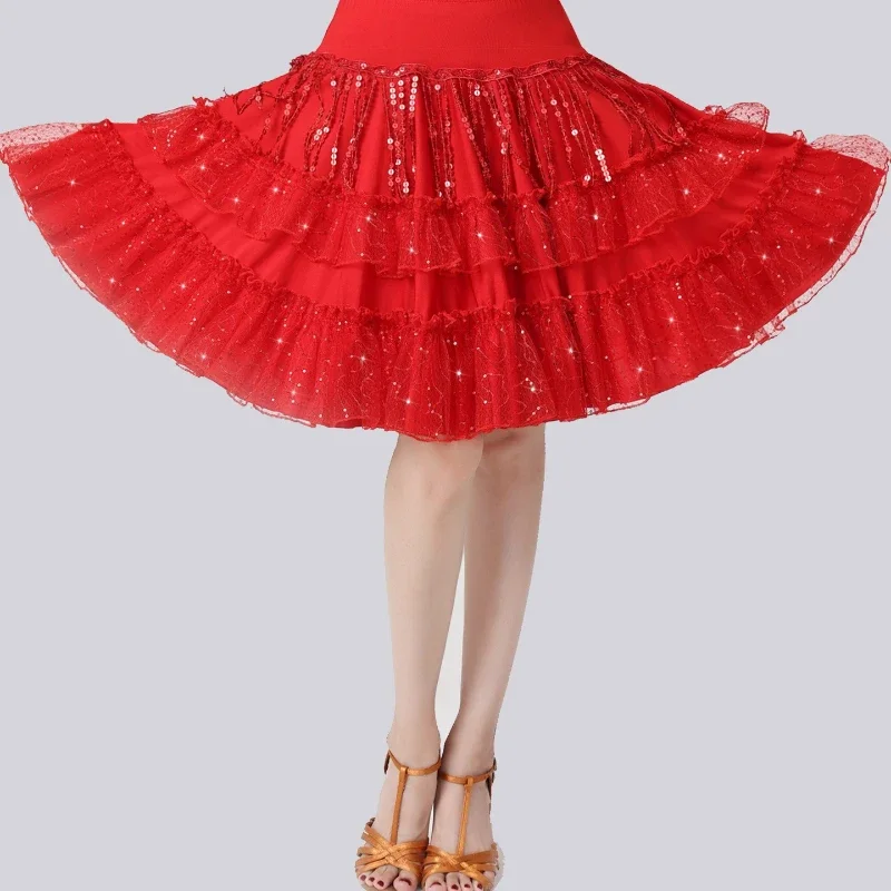 tenue-de-danse-latine-confortable-avec-paillettes-jupe-longue-jupe-de-danse-jitterbug-three-step-jupe-de-danse-de-salon-jupe-de-danse-sociale-performanc