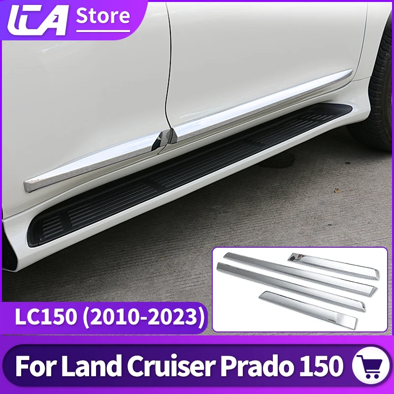 

For Toyota Land Cruiser Prado 150 Lc150 Car Door Anti-Collision Body Decorative Modification Accessories 2021-2010 2020 2019