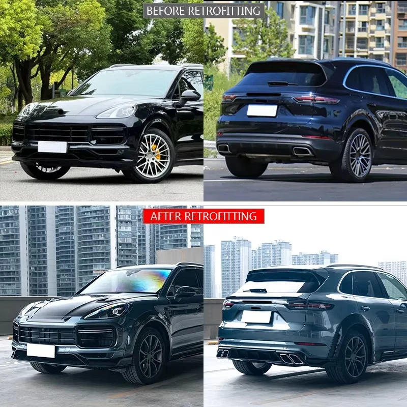 2018-2023 Car Modification Front Bumper Front Lip Rear Bumper Rear Lip Body Kit Carbon Fiber for9Y0 MSY