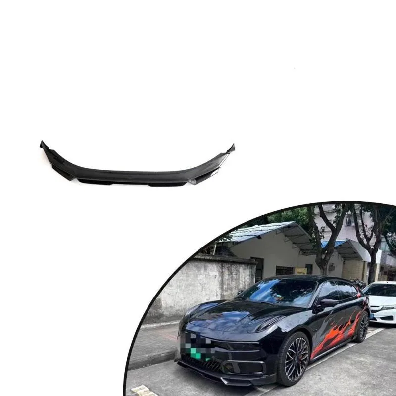 For 21-23 Zeekr 001 Carbon Fiber Front Bumper Lip Car Accessories