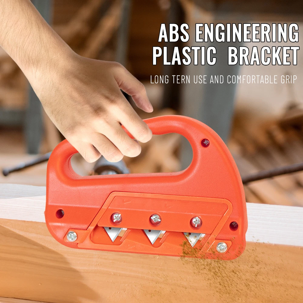 45°/60° Angle Adjustable Plasterboard Quick Cutter Gypsum Board Hand Plane Precision Drywall Edge Chamfering Woodworking Tool