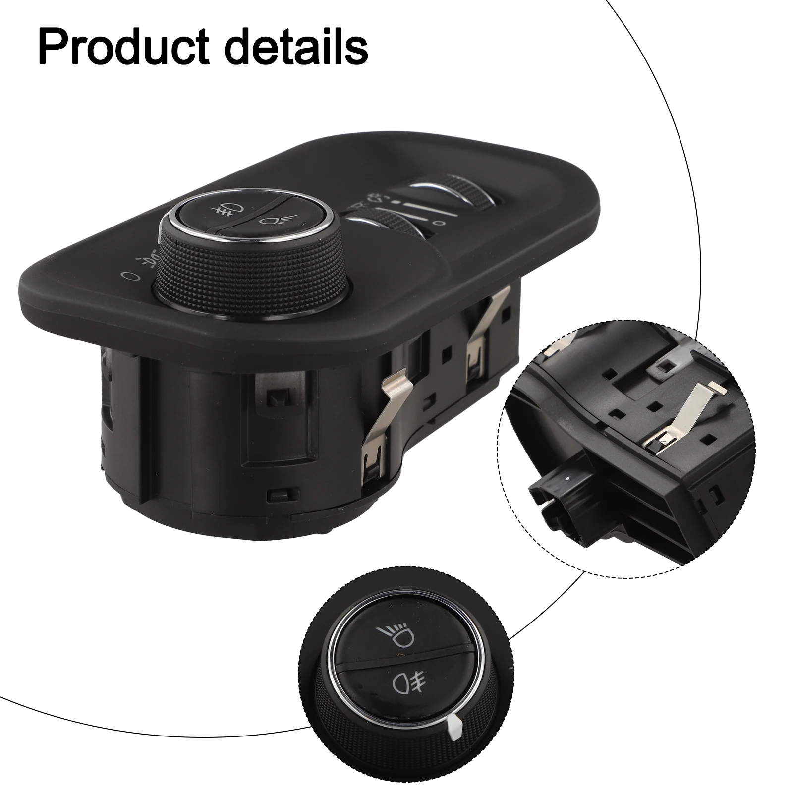 

Integrated Light Switch Headlight Switch Assembly High-Strength Materials Plug-and-Play Installation For Ram 3500
