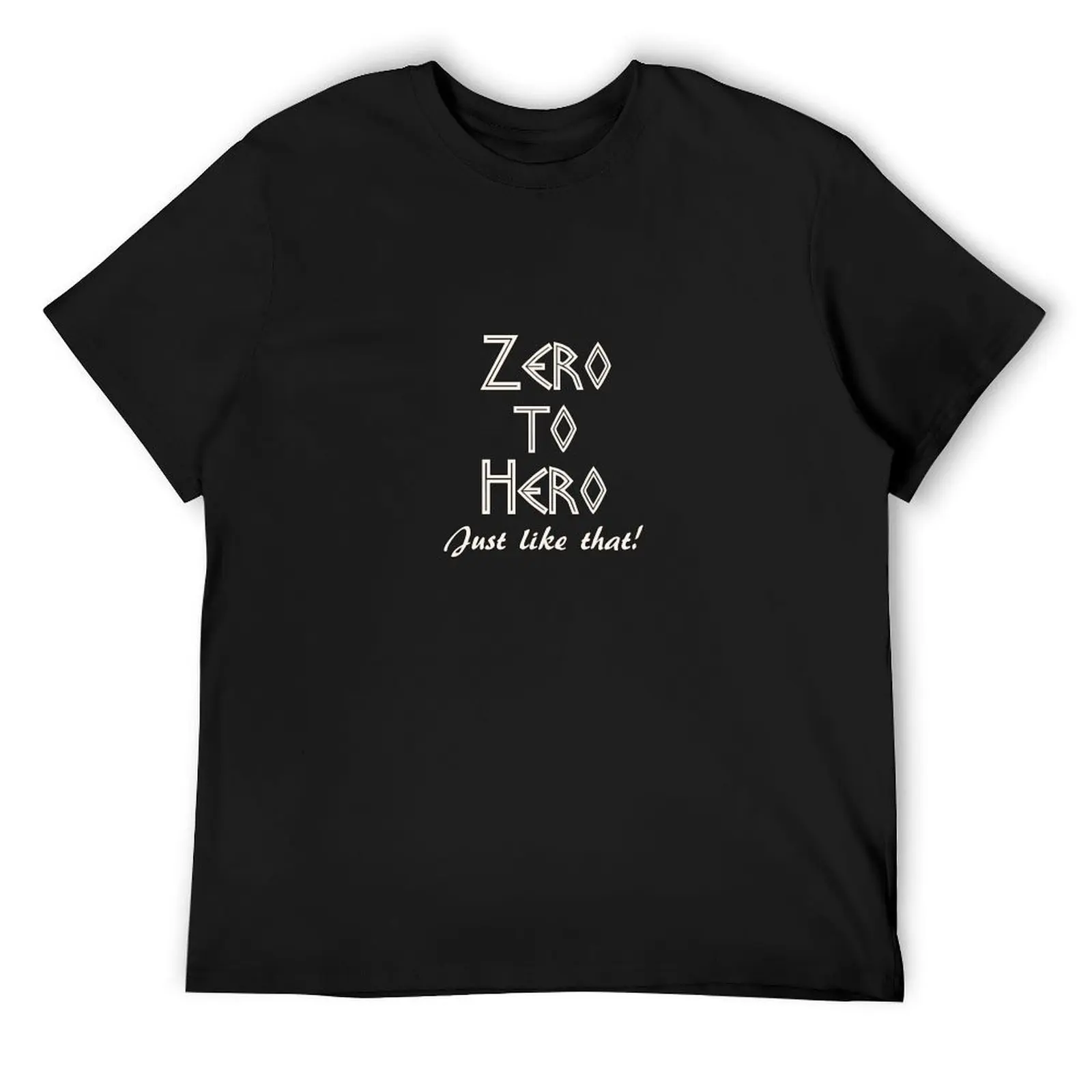 

Zero to Hero - Hercules T-Shirt basketball graphic tees football t shirt baggy shirts Funny t-shirt plain t shirts men