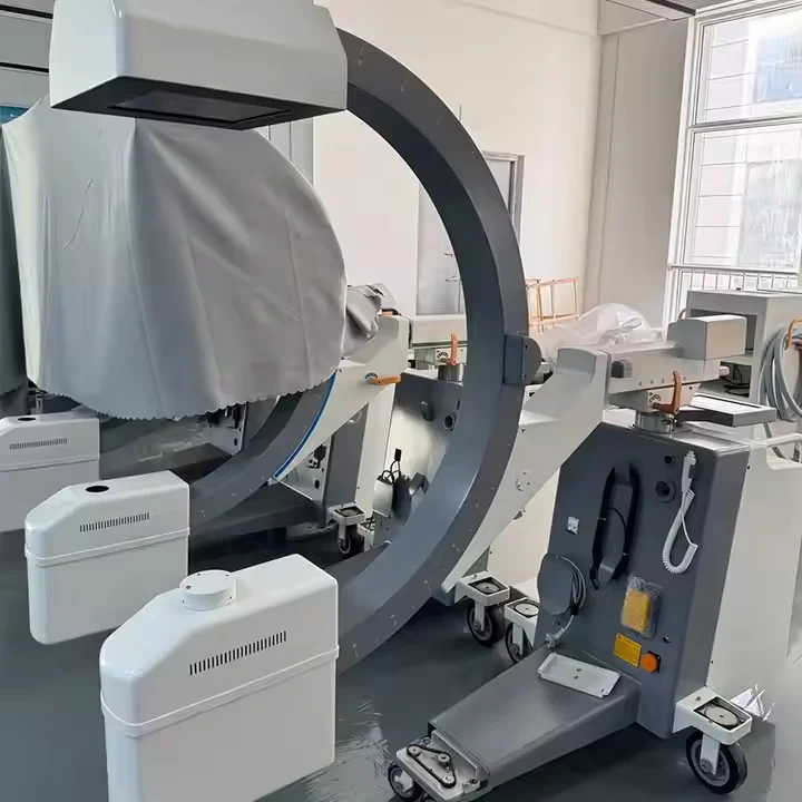 Miniature C-Arm X-Ray Machine Portable Digital Imaging System for Extremity Plastic Surgery Clinic Veterinary Use Compact Design