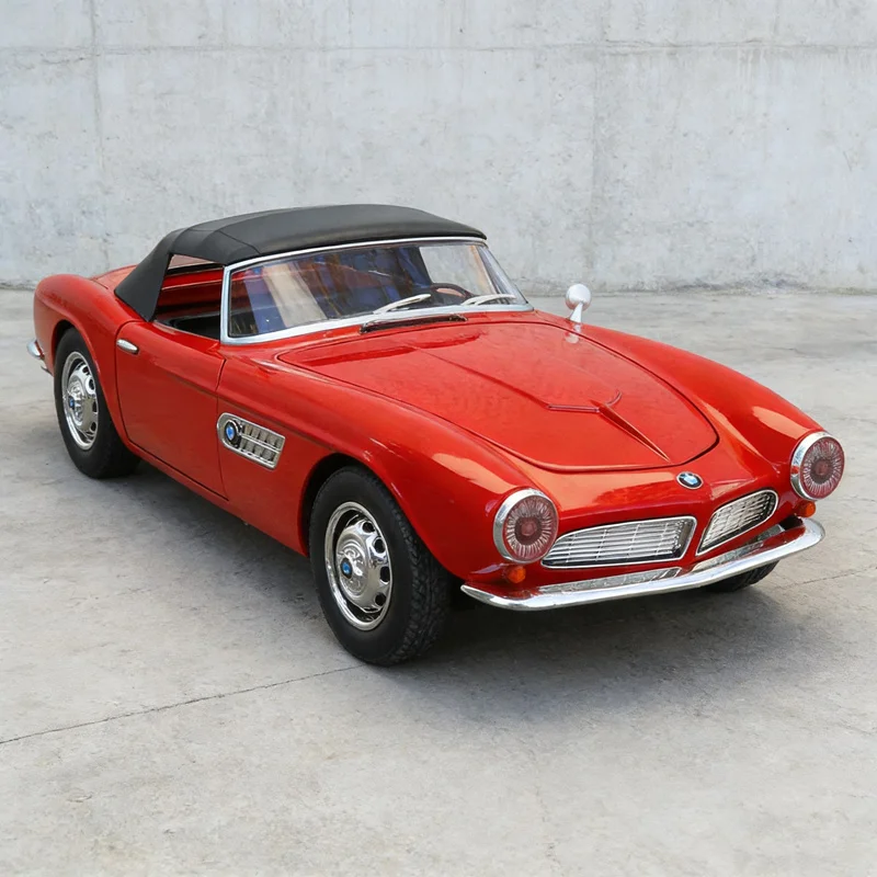 

1:24 507, кабриолет из сплава, модель спортивного автомобиля, литье под давлением, металлический классический гоночный автомобиль, модель автомобиля, коллекция моделирования, детская игрушка в подарок