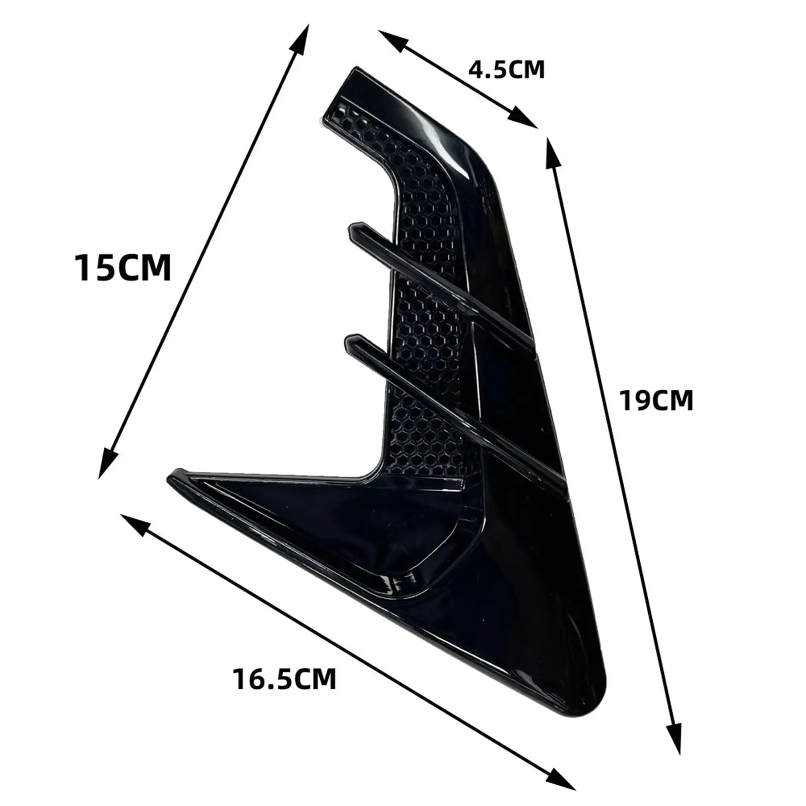 Universal TPU Car Fender Side Vents Decorative Stickers Air Intake Hole Grille for Car Accessory Novelties