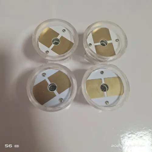 Accesorio de máquina RF fraccional desechable chapado en oro 10/25/64 pines Nano para consumibles de cartucho RF de fracción