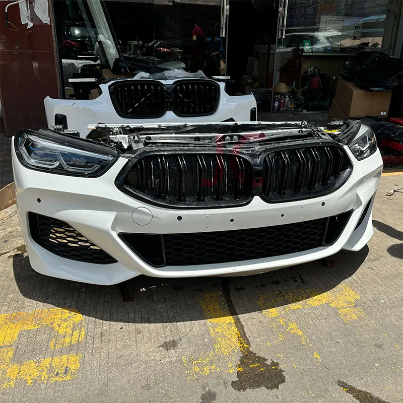 Hot New 8 Series  Front Assembly Kit Includes Radiator Fan Grille and Front Bumper