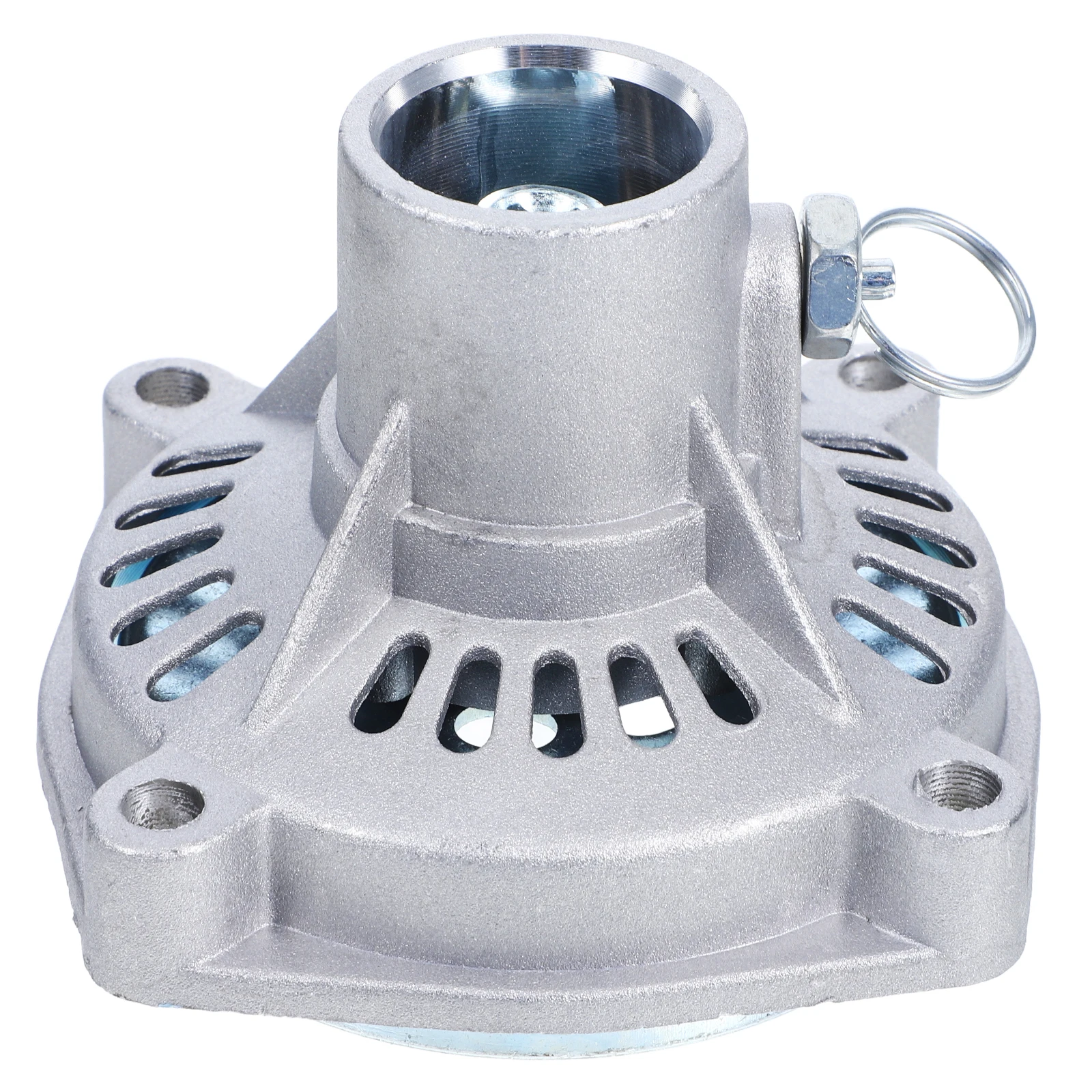 

Lawn Mower Connection Plate Durable Trimmer Connector Silver Compatible Robust Mower Connection Reusable Attachment Accessories