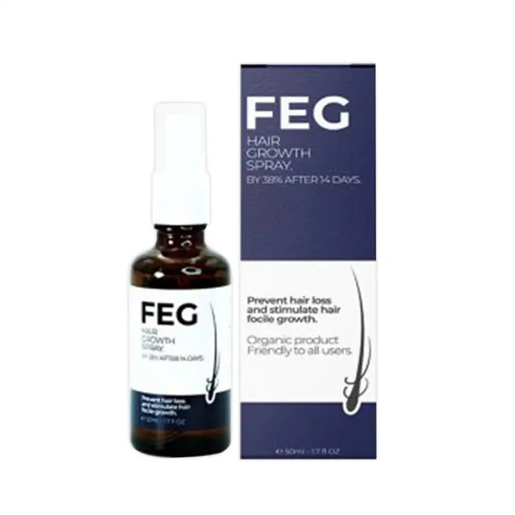 Органическое масло для ухода за волосами Bring Healthy Hair Home с FEG для более толстых длинных волос-50 мл