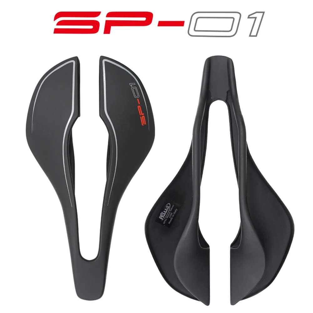 

SP-01 BOOST Tekno MTB Carbon Saddle Super Light 120g Road Bike Saddles 245x130/140mm 8K/Black Carbon Finish Bicycle Seat