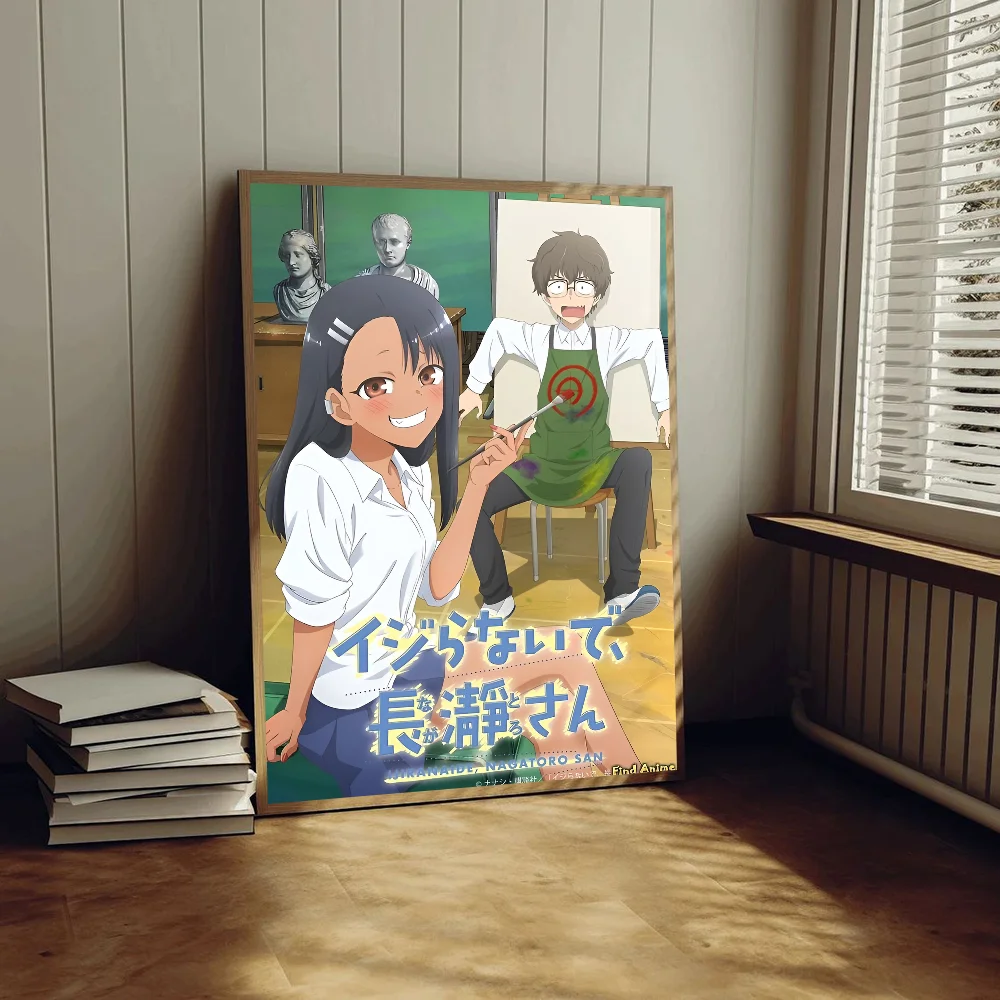 Anime Nagatoro San Classic Vintage Posters HD Quality Wall Art Retro Posters for Home Room Wall Decor