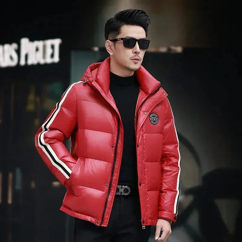 Designer Clothes Men Winter Jacket for Puffer Luxury 's Lightweight Down Duck Padding Male Coat