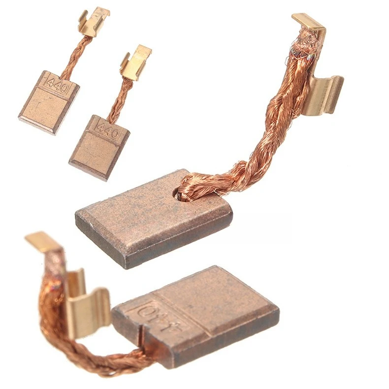 Conjunto de 8 Escovas de Carvão de Cobre, Compatível com Makita Hitachi, Peças CB440 CB448 CB436 DTD146 DHP456 DHP458 DHP448FE