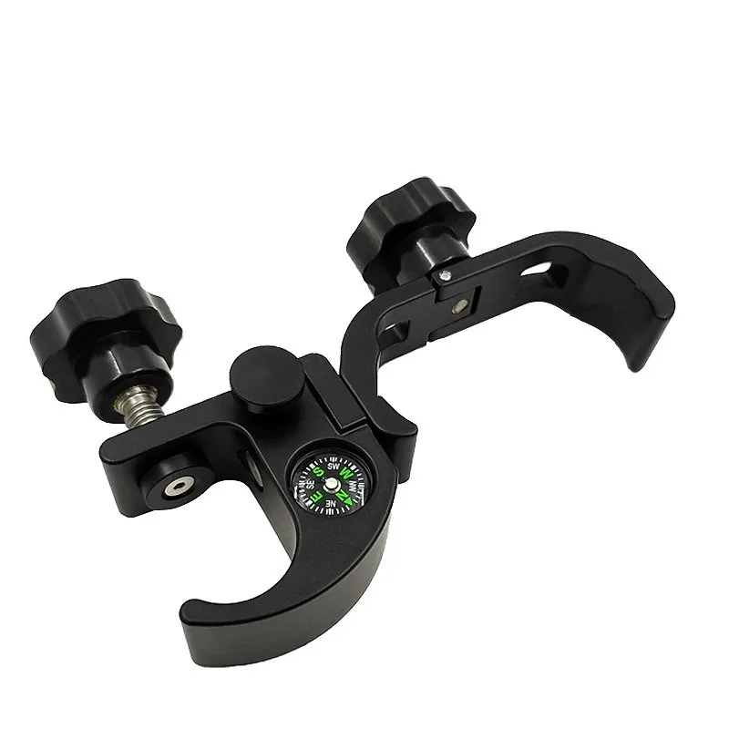 New Bracket Cradle With Compass Holder Pole Clamp For GPS FOR Data Collector Total Station GPS