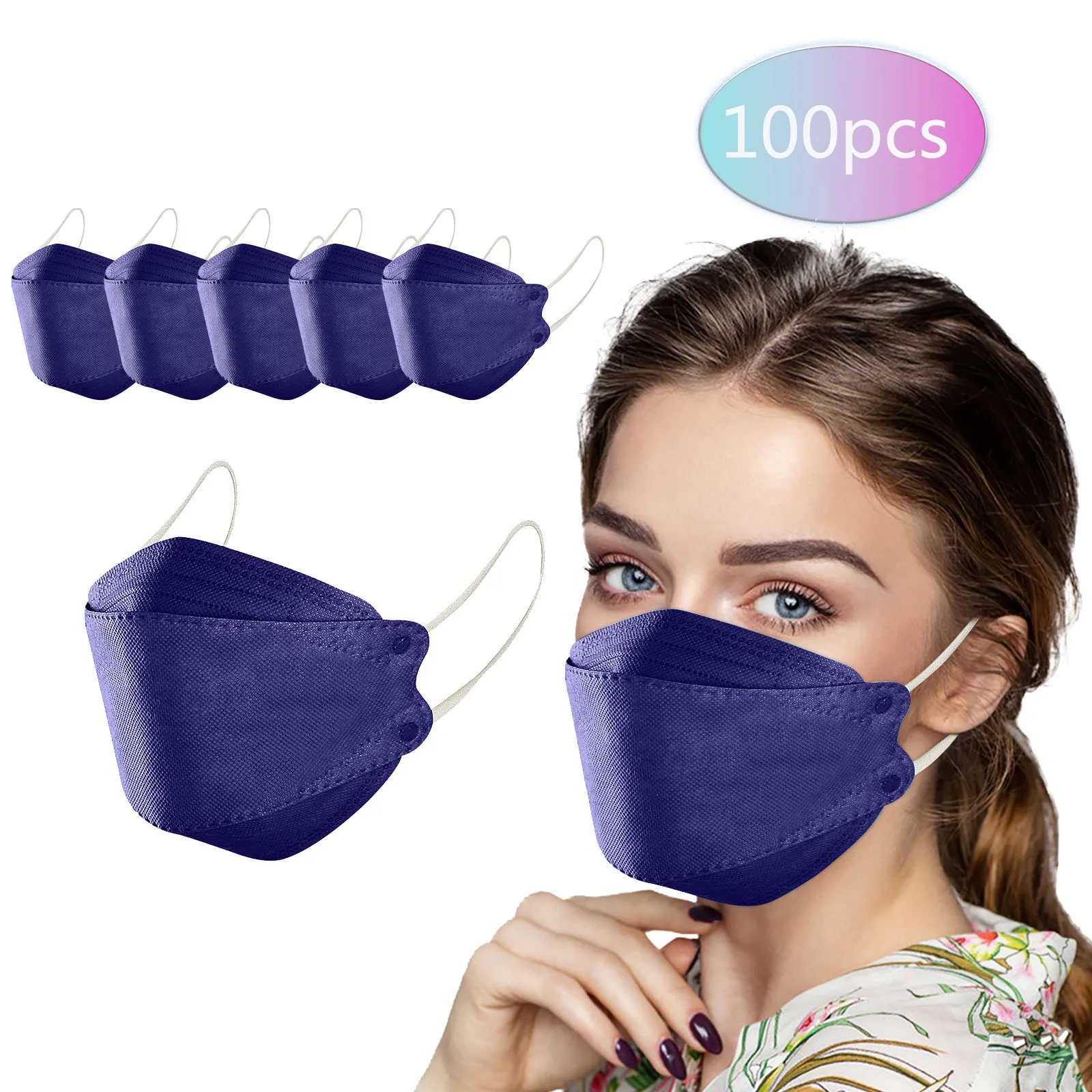 High Protection Face Mask Comfortable Breathing Mask 3d Shape Face Cover With Ear Loops High Protection Face Mask Comfortable T1