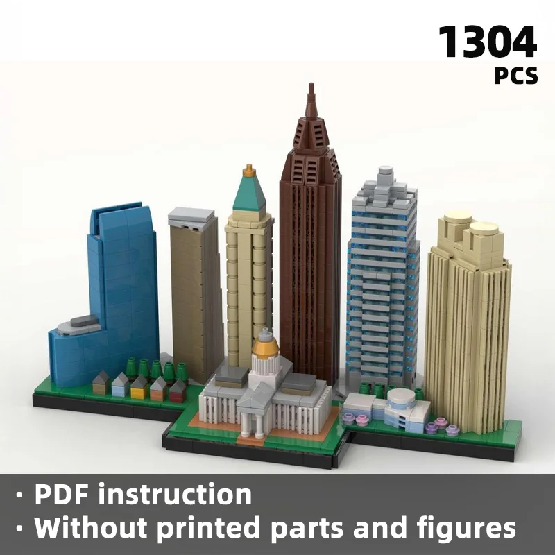 

Urban landscape building blocks Miniature Urban Construction Journey Urban Building Complex Building blocks