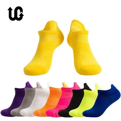 Calcetines para correr para hombre y mujer, medias transpirables antideslizantes para baloncesto, deporte, ciclismo, caminar, calcetín para exteriores, calcetín atlético de algodón sin sudor