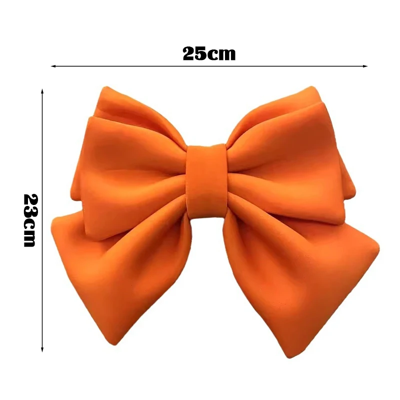 Large Fabric Bow for Motorcycle Universal Electric Bike Kids Bicycle Cute Helmet Bow Helmet Decorations Helmet Accessories