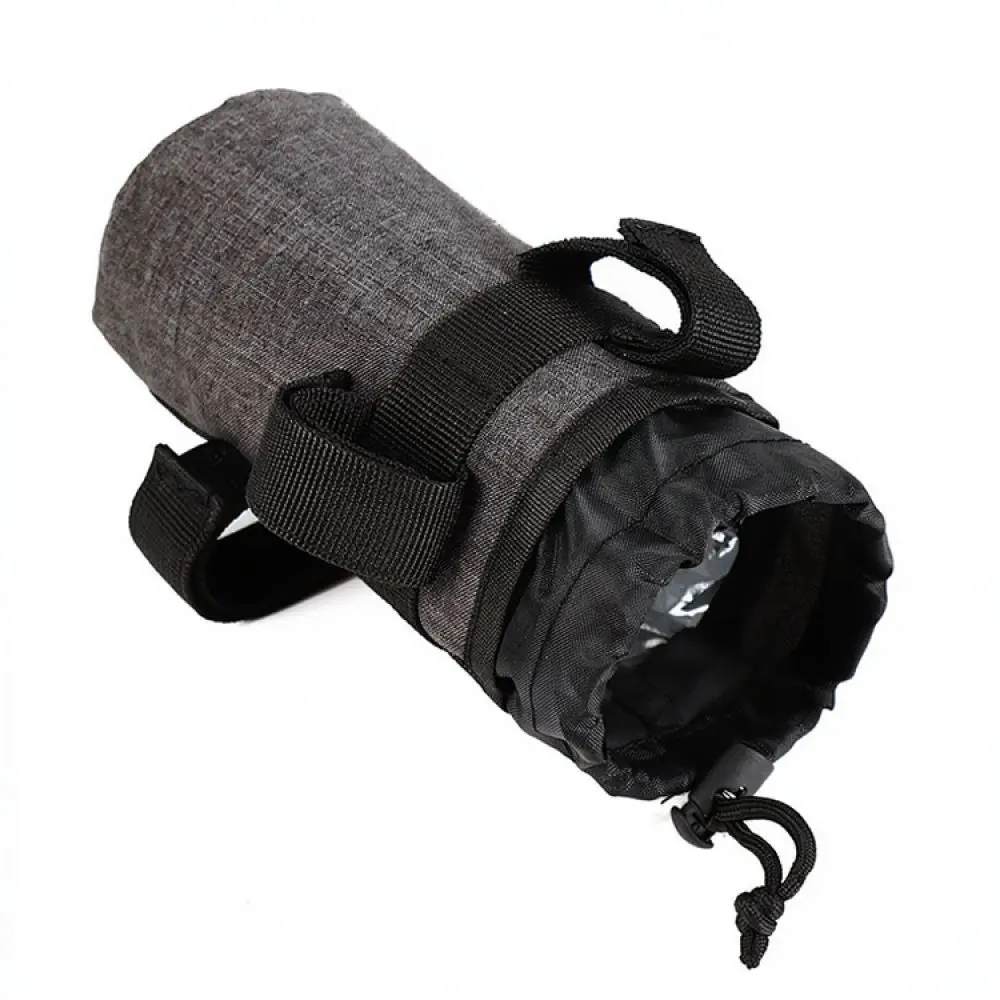 Insulated Bike Bottle Holder Handlebar Storage Bag Durable Polyester Cycling Pouch For Road Mountain Bike Accessory