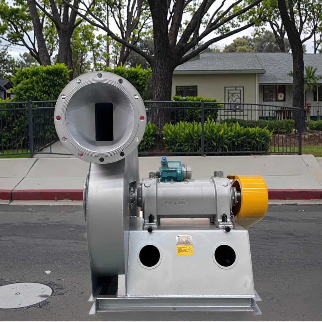 

Industrial Large Airflow Energy-Efficient LowNoise Cast Iron Blade Stainless Steel AC Motor Centrifugal Fan OEM/ODM Customizable