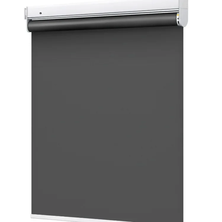 Punching-free electric shading office home intelligent remote control automatic lifting and lowering custom curtains