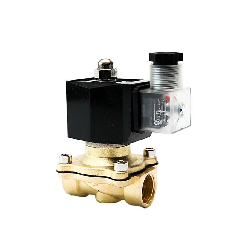 

DN15 Brass Waterproof Solenoid Valve IP65 Normally Closed Switch Water Valves 220V 24V 12V