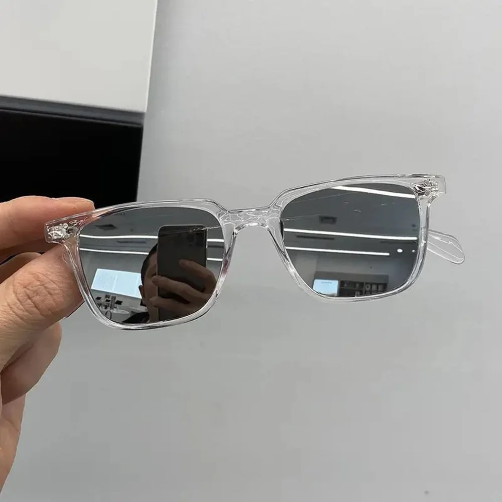 نظارات شمسية بإطار مربع أنيق للنساء والرجال كلاسيكية كلاسيكية للقيادة على شكل الفهد نظارات شمسية للشاطئ للحماية من الأشعة فوق البنفسجية في الهواء الطلق