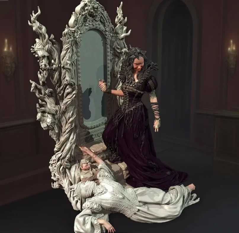 

Высота человека, 38 мм, 50 мм, 75 мм, комплект моделей из смолы, бесцветная самостоятельная сборка (3D-печать) TD-7371/3D