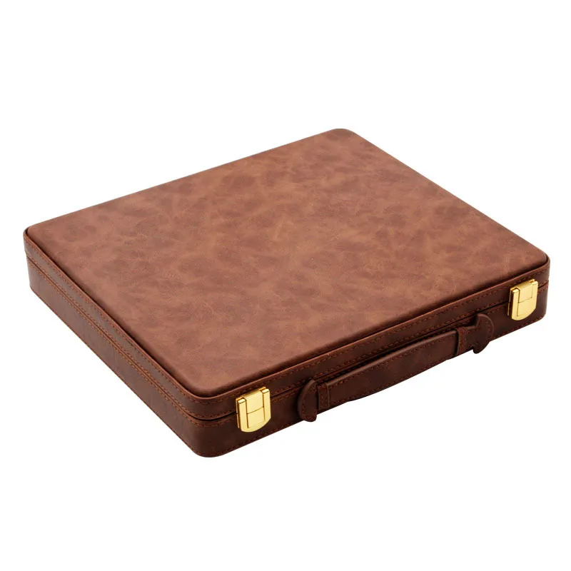 LAFULICigar Humidor Cedar Wood Portable Portable Moist Cabinet Humidifying Portable Snow plus Humidor