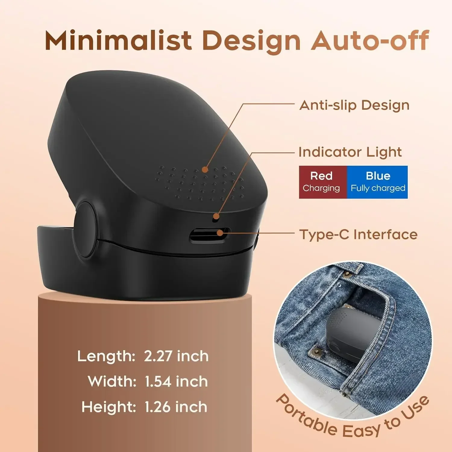 การรักษาเชื้อราเล็บ LED อุปกรณ์เลเซอร์สําหรับทําความสะอาด Onychomycosis ชาร์จ USB 905nm แสงอินฟราเรด 470nm แสงสีฟ้าเล็บ Salon
