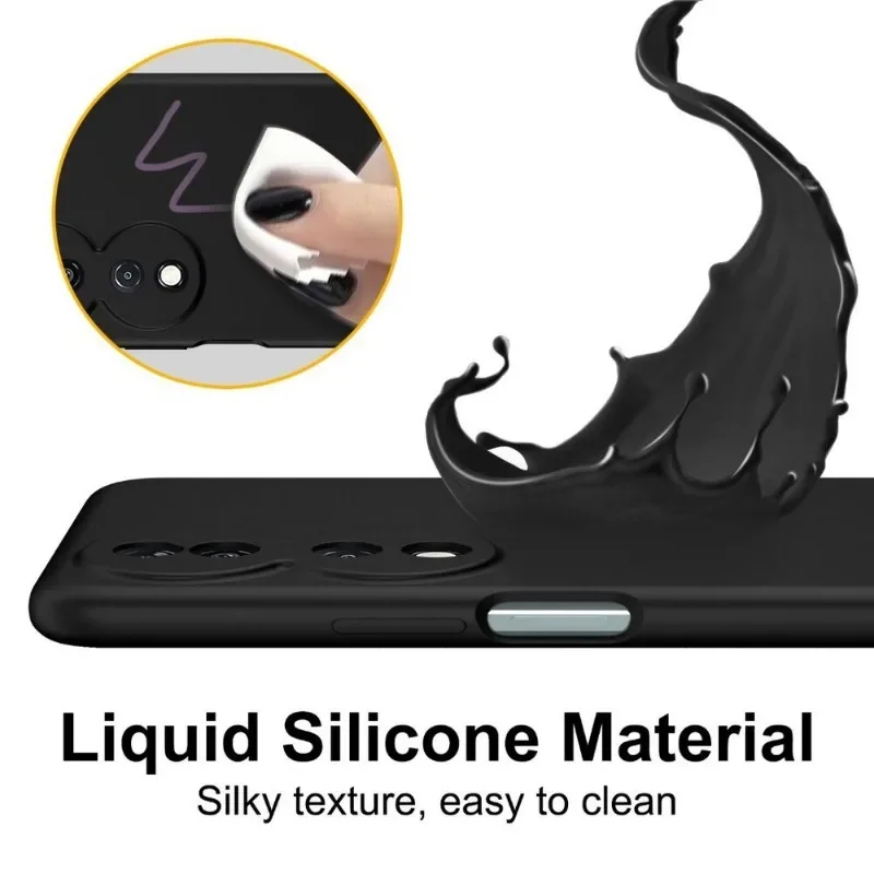New Flexible Liquid Silicone Case For Honor X7C X6B X8B X7B X8a X7a X8 X6 4G 5G Protective Cover Bumper Capa Shell Fundas Coque