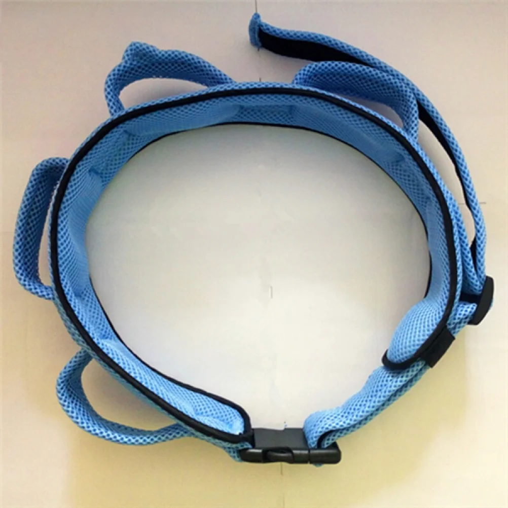 Medical Secure Transfer and Walking Giant Belt Safety Band for Old People (Blue) walking giant belt for patient