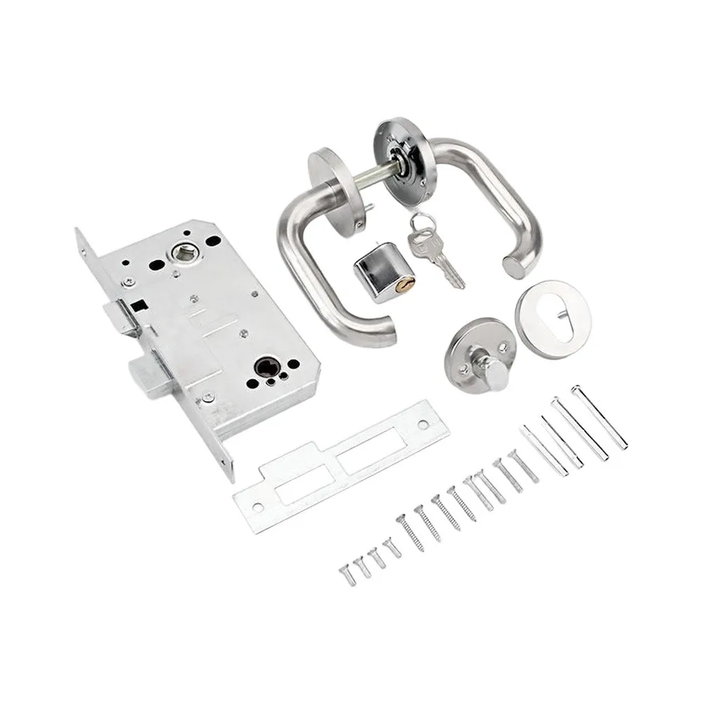 conjunto-de-fechadura-de-porta-corta-fogo-em-aco-inoxidavel-projetado-para-integridade-de-portas-corta-fogo-com-macaneta-cilindro-e-kit-completo-de-montagem