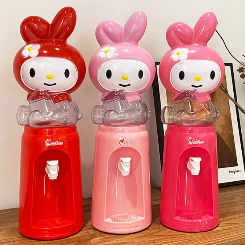 

Sanrio Mini Water Dispenser Kitty Melody Pikachu Cartoon Drinking Fountain Dormitory Office Water Fountain Juice Birthday Gift