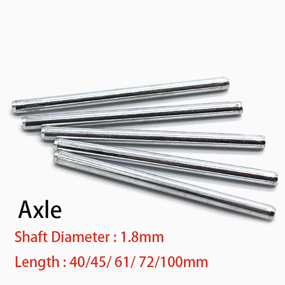 

20/40/60/80/100pcs Hex Hexagon Metal Model Axle Gear Shaft 1.8mm Connecting Shaft Drive Axle for DIY Toy Car Model Accessories