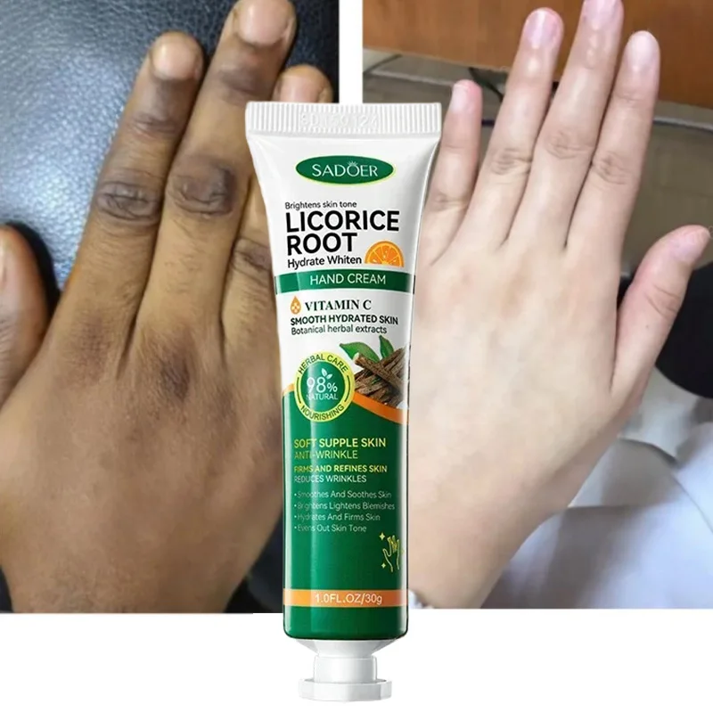 Fast Whitening Hand Cream Dark Knuckles Brighten Moisturizing Intense Stains Remover Melanin Corrector Products Hand Skin Care