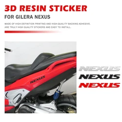 Motorcycle 3D Resin Stickers Decals Emblem For Gilera Motorcycle NEXUS 250 300 500