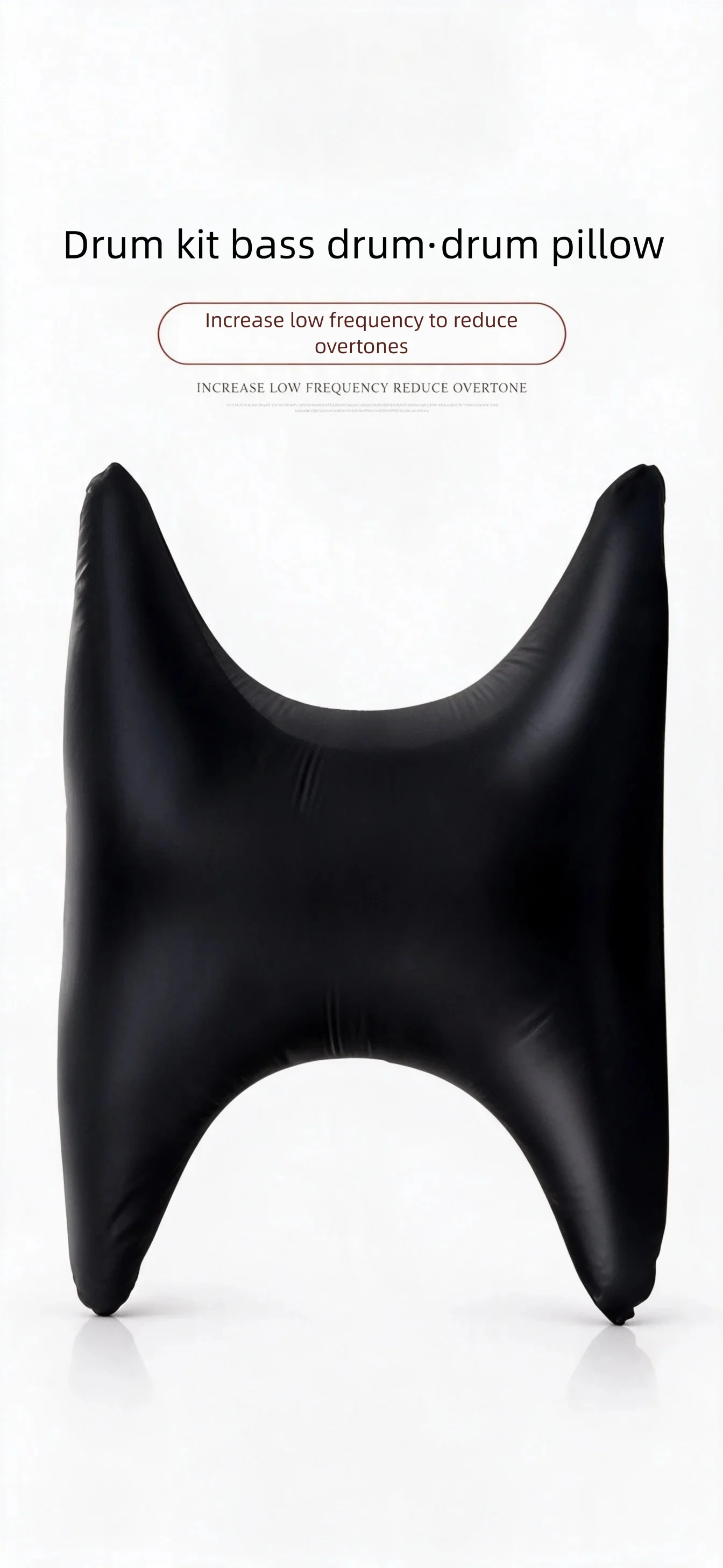 Drum Kit Kick Drum Pillow Large Bass Drum Damper Cushion Professional Low Frequency Booster Improve Bass Sound