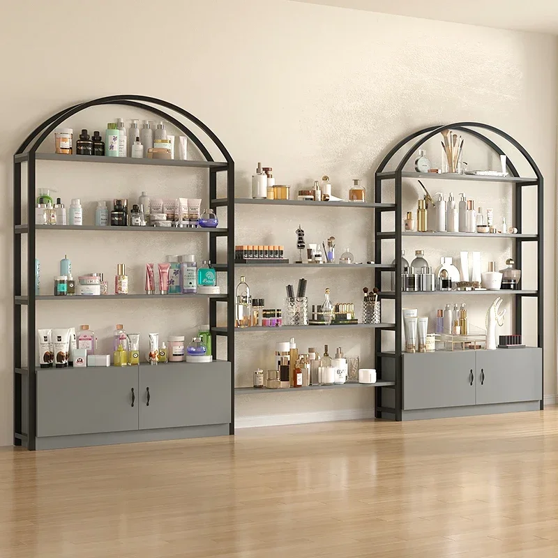

Cosmetics display cabinets, beauty salons,skincare and hairdressing shops,nail art display cabinets,multi-layer storage shelves