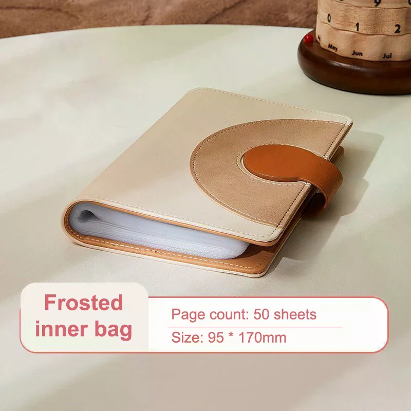High-appearance-level Cash Storage Book Folder Large-capacity Multi-functional Organizer Book