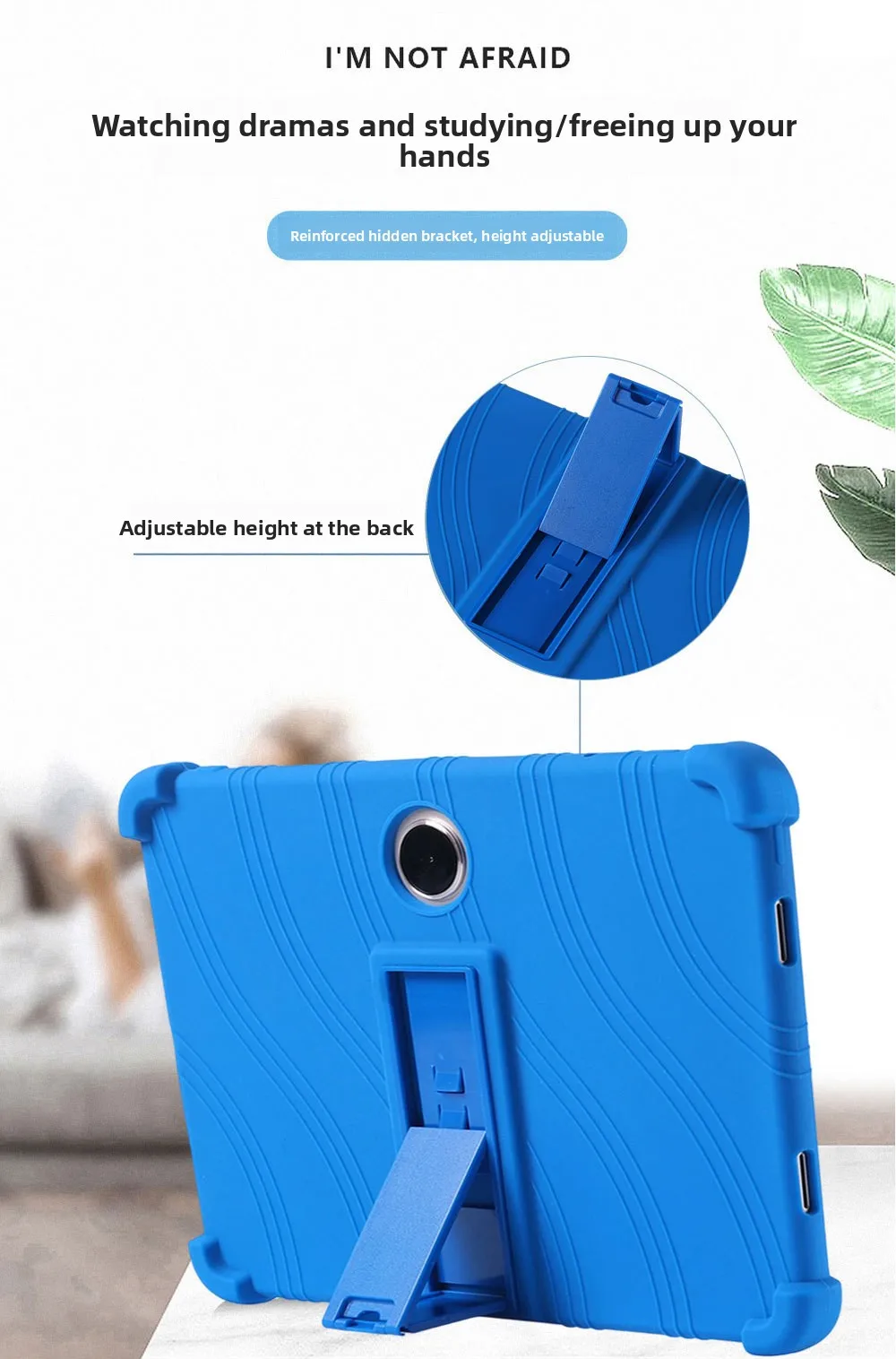 Silikonhülle für OnePlus Pad Lite 11 Zoll Tablet Stoßfeste Schutzhülle mit Ständer TPU Vollständiger Fallschutz – Detail 3